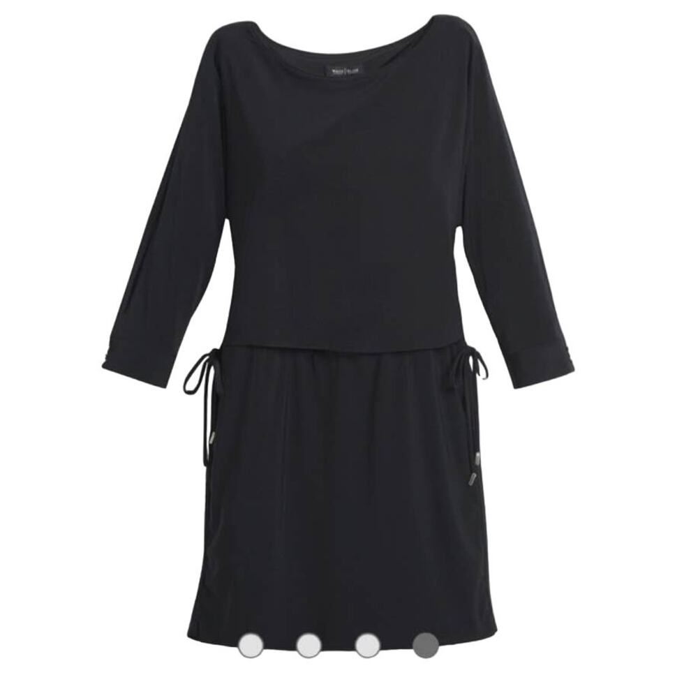 White House Black Market Black Convertible Drawstring Mini Dress - Size XS